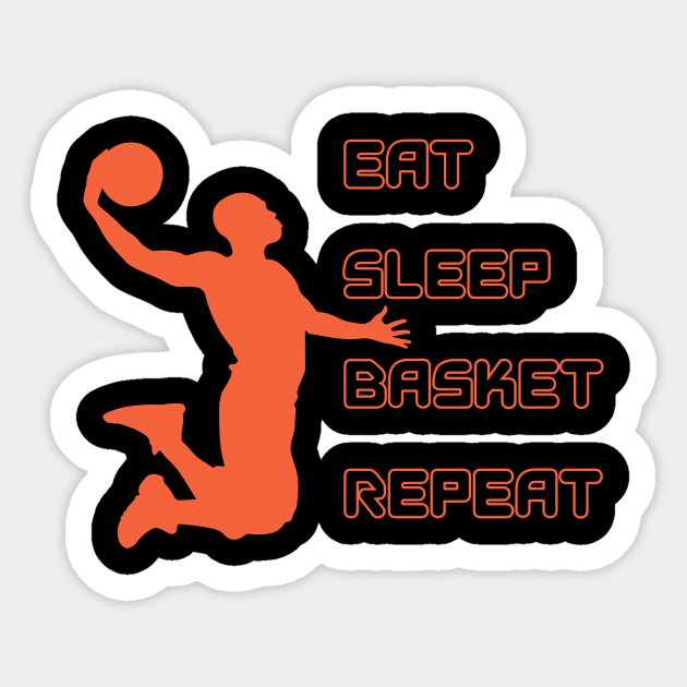 Basket Lovers Sticker by Cachorro 26